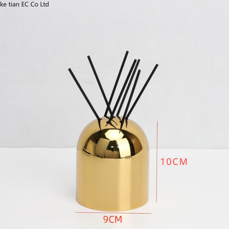 Gold Metal Reed Diffuser Bottle