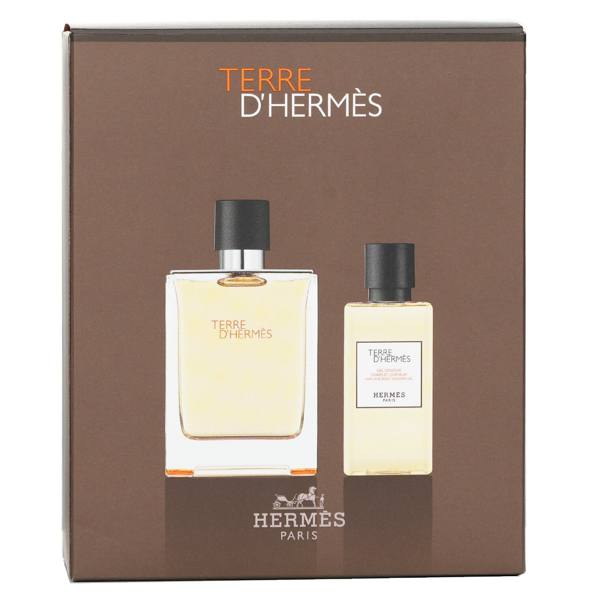 Hermès Terre d'Hermès Coffret: Eau de Toilette 100mL + Hair and Body Shower Gel 80mL