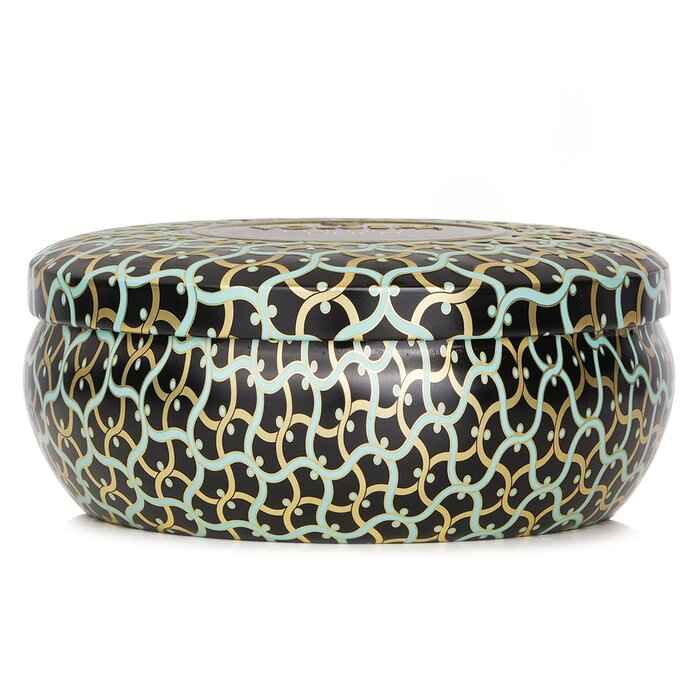 Voluspa French Linen 3 Wick Decorative Tin Candle 340g