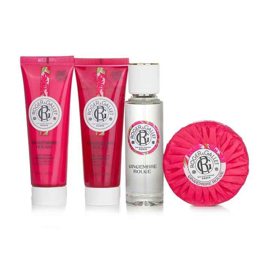 Roger & Gallet Gingembre Rouge Wellbeing Gift Set 4pc
