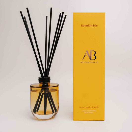 Aromabotanical Reunion Isle – French Vanilla & Soft Musk Reed Diffuser 400mL