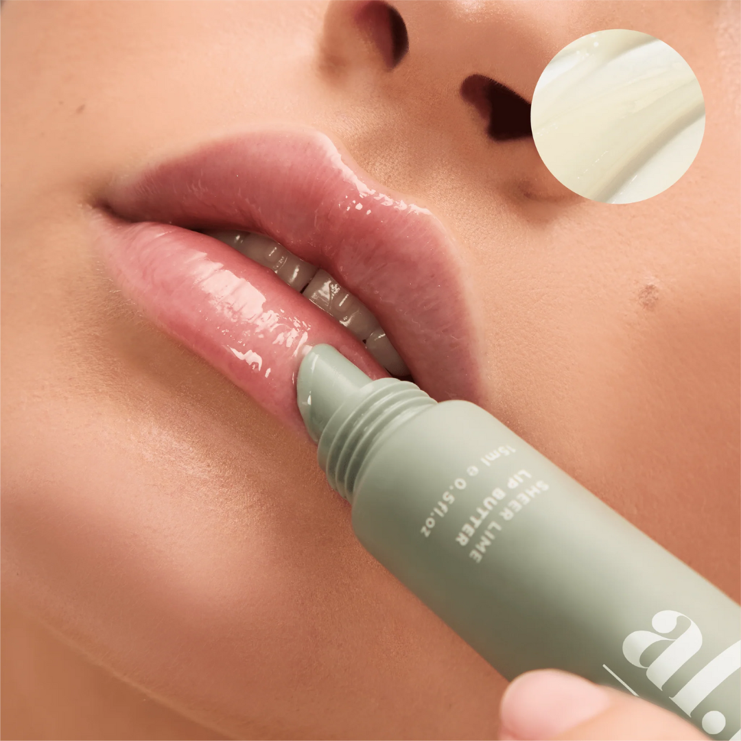 al.ive body Tinted Lip Butter Sheer Lime 15mL