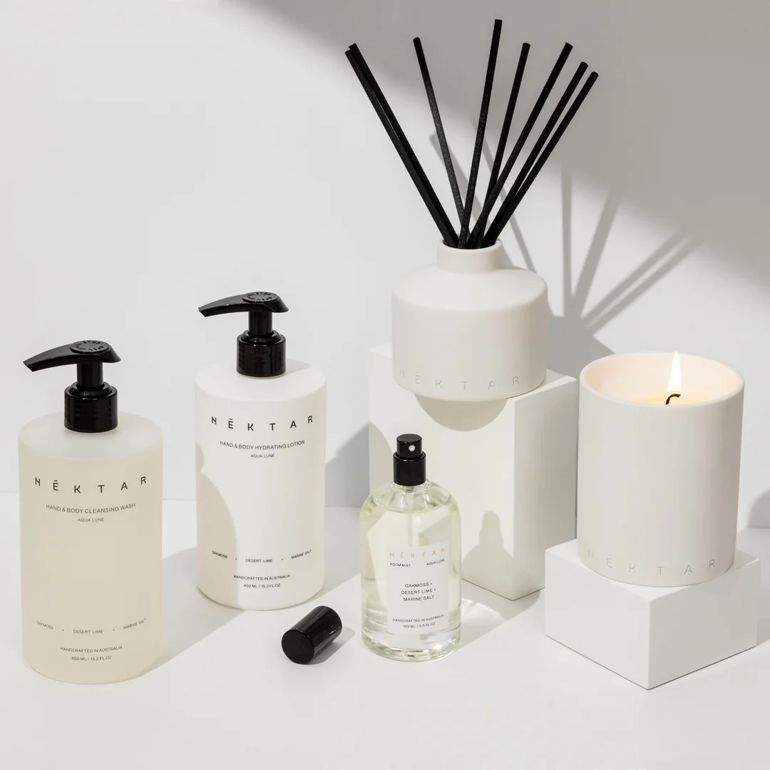 Nēktar Aqua Lune Ecoluxe Reed Diffuser 150ml