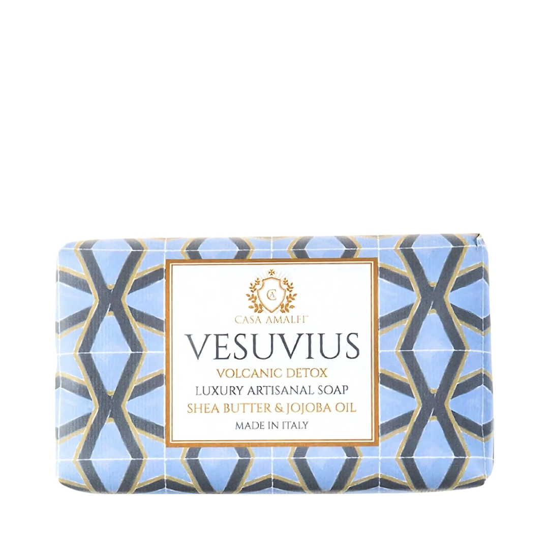 Casa Amalfi Vesuvius Detox Body Soap Volcanic Detox Set of 3 × 150g