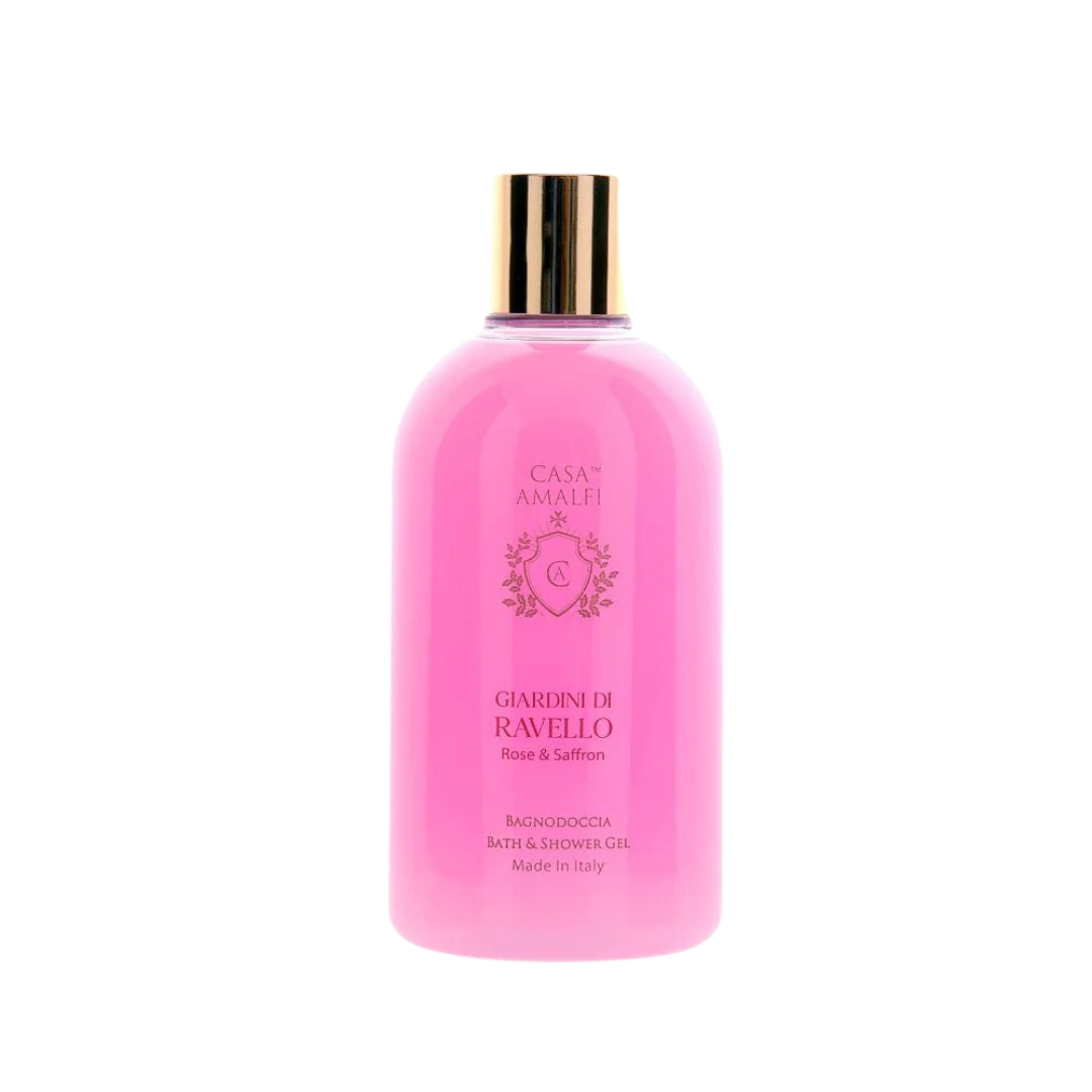 Casa Amalfi Giardini di Ravello Body Wash Rose & Saffron 500ml