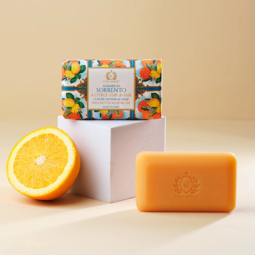 Casa Amalfi Summer In Sorrento Body Soap A Citrus Love Affair Set of 3 × 150g