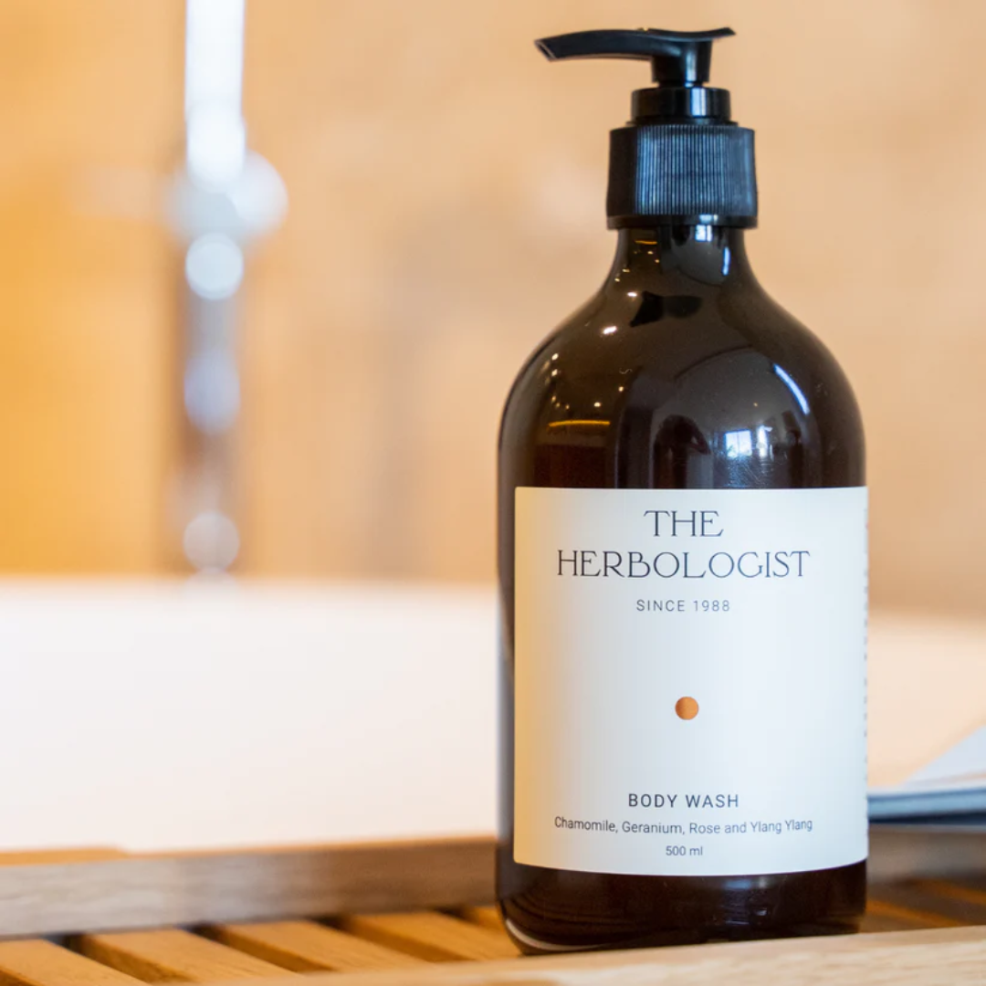 The Herbologist Chamomile, Geranium, Rose and Ylang Ylang Body Wash 500mL