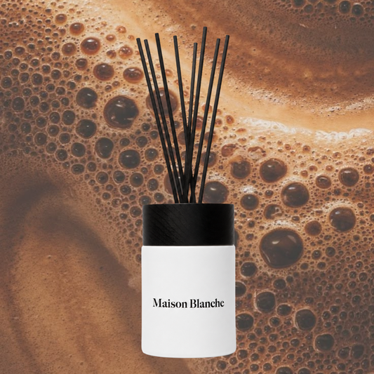 Maison Blanche 013 Espresso & Almond Reed Diffuser 125mL – official Maison Blanche product image 3