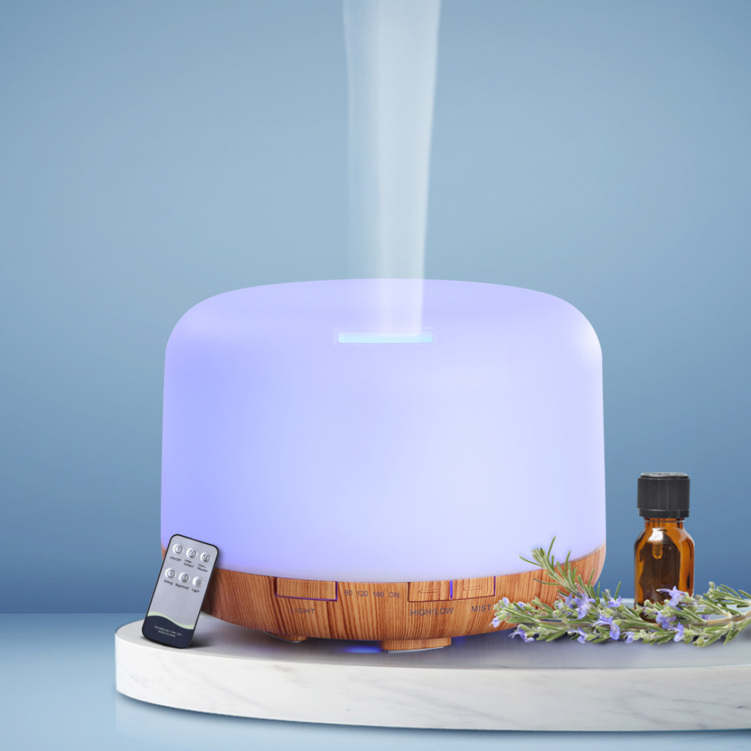 Devanti Aroma Diffuser Aromatherapy Ultrasonic Humidifier Essential Oil 500ml