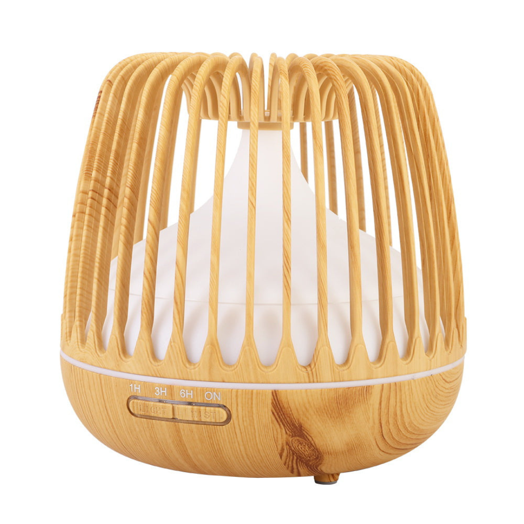 Devanti Aroma Diffuser with Remote | Ultrasonic Aromatherapy 500ml