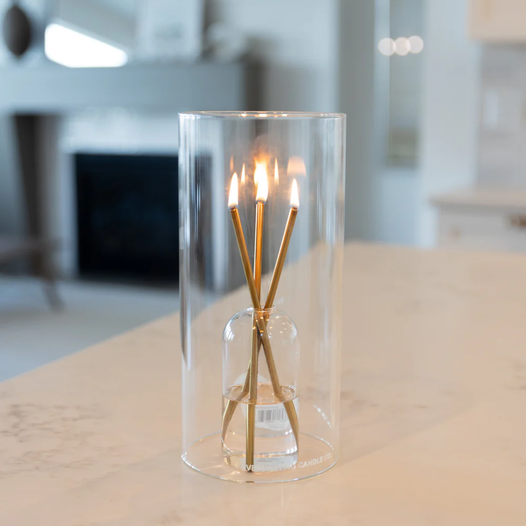 Everlasting Candle Co Hurricane Vase