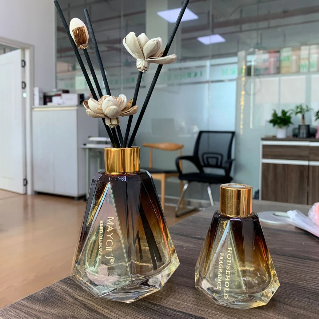 Elegant Flame-Free Aroma Reed Diffuser 60mL