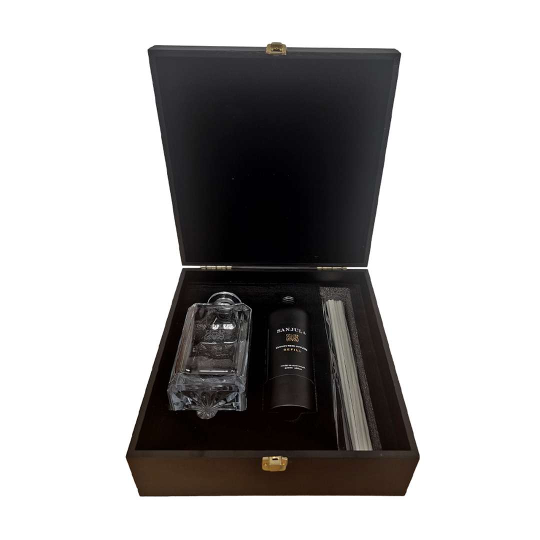 Sanjula Luxury Decanter Reed Diffuser Set Luxor