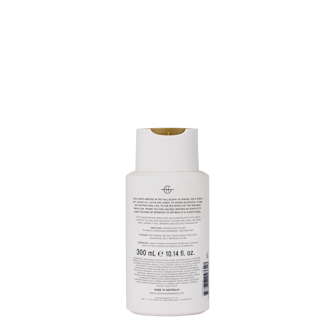 Glasshouse Fragrances Kyoto In Bloom Body Wash 300mL