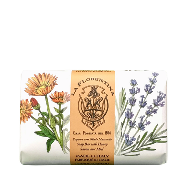 La Florentina Lavender & Marigold Set of 3 Bar Soaps 200g