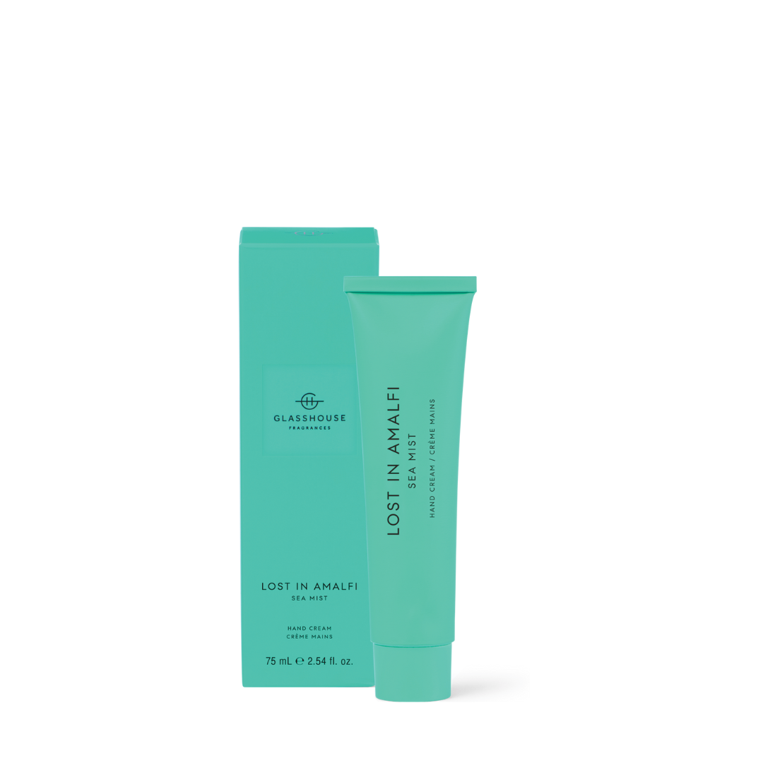 Glasshouse Fragrances Lost in Amalfi Sea Mist Hand Cream 75mL