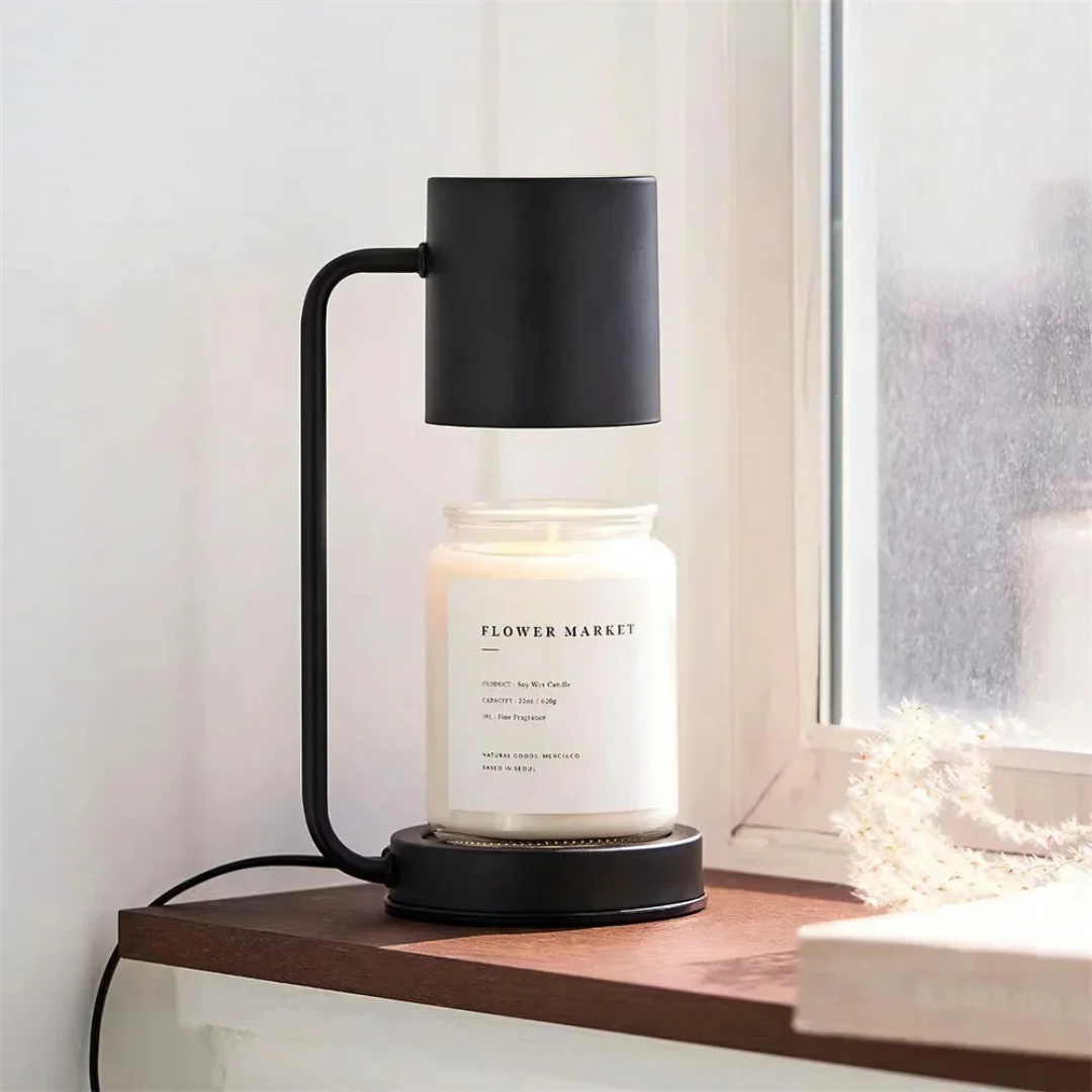 Modern Candle Warmer Table Lamp & Wax Burner