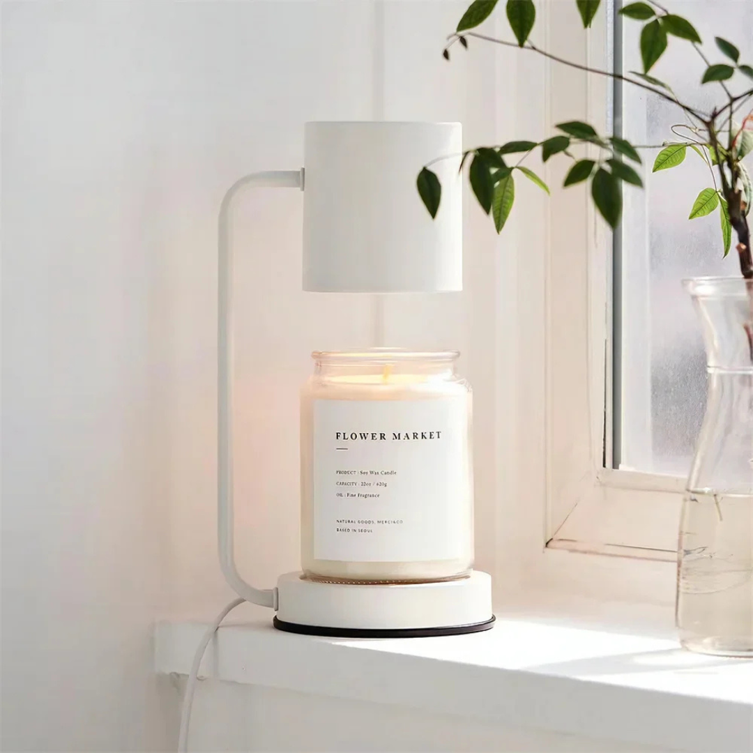 Modern Candle Warmer Table Lamp & Wax Burner