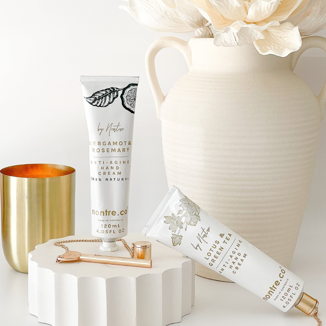 Nontre.co Natural Hand Cream Bergamot & Rosemary 120mL
