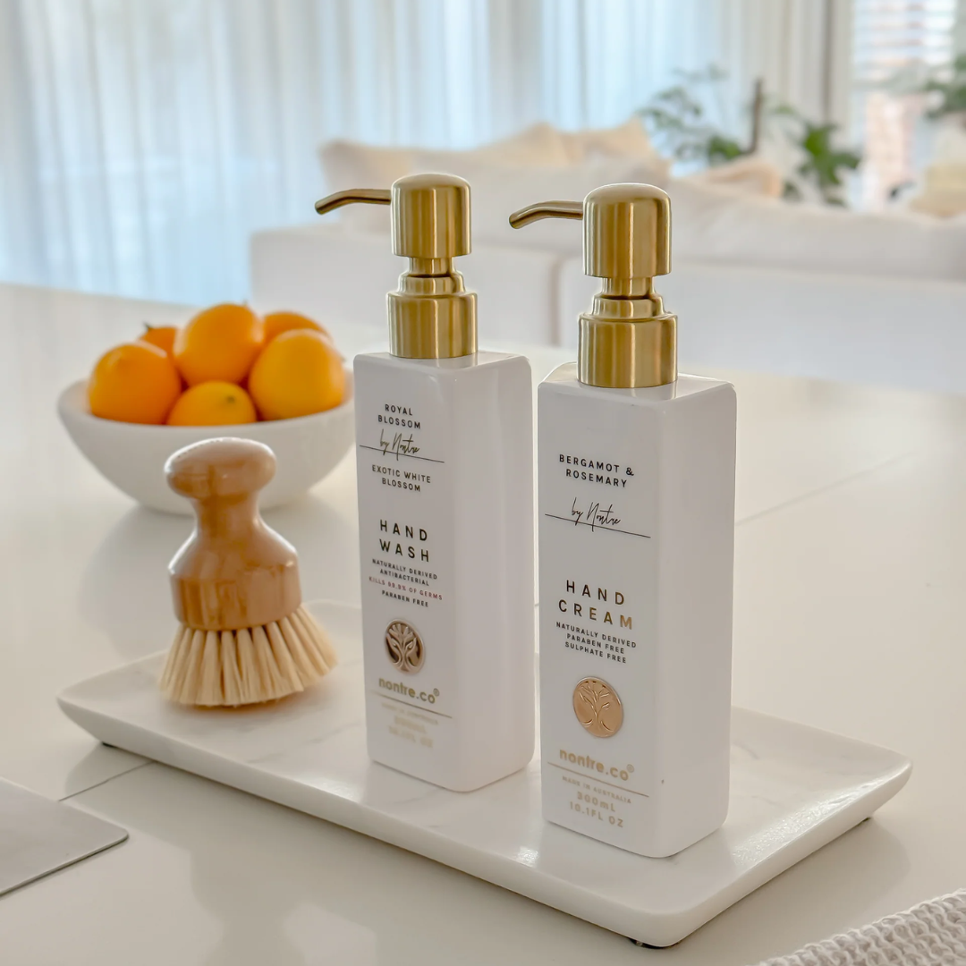 Nontre.co Natural Hand Cream Bergamot & Rosemary 300mL