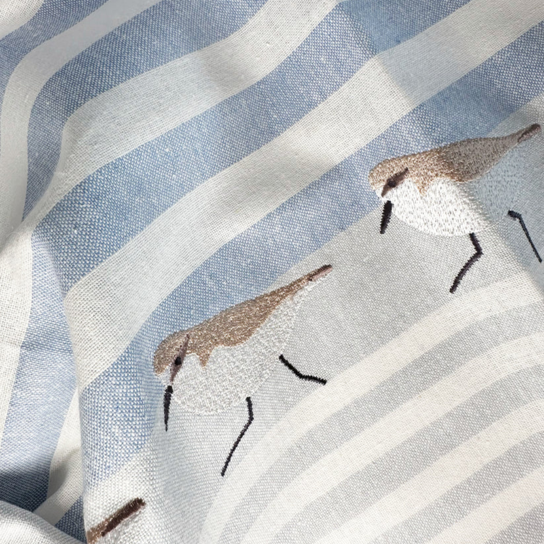 Grubentuch German Quality Tea Towels Ocean Sandpipers