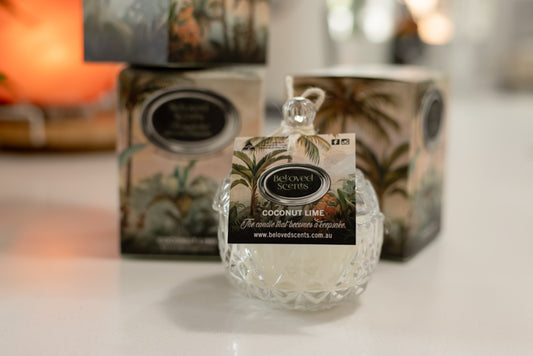 Beloved Scents Coconut Lime Keepsake Candle 300g – 45hr Burn