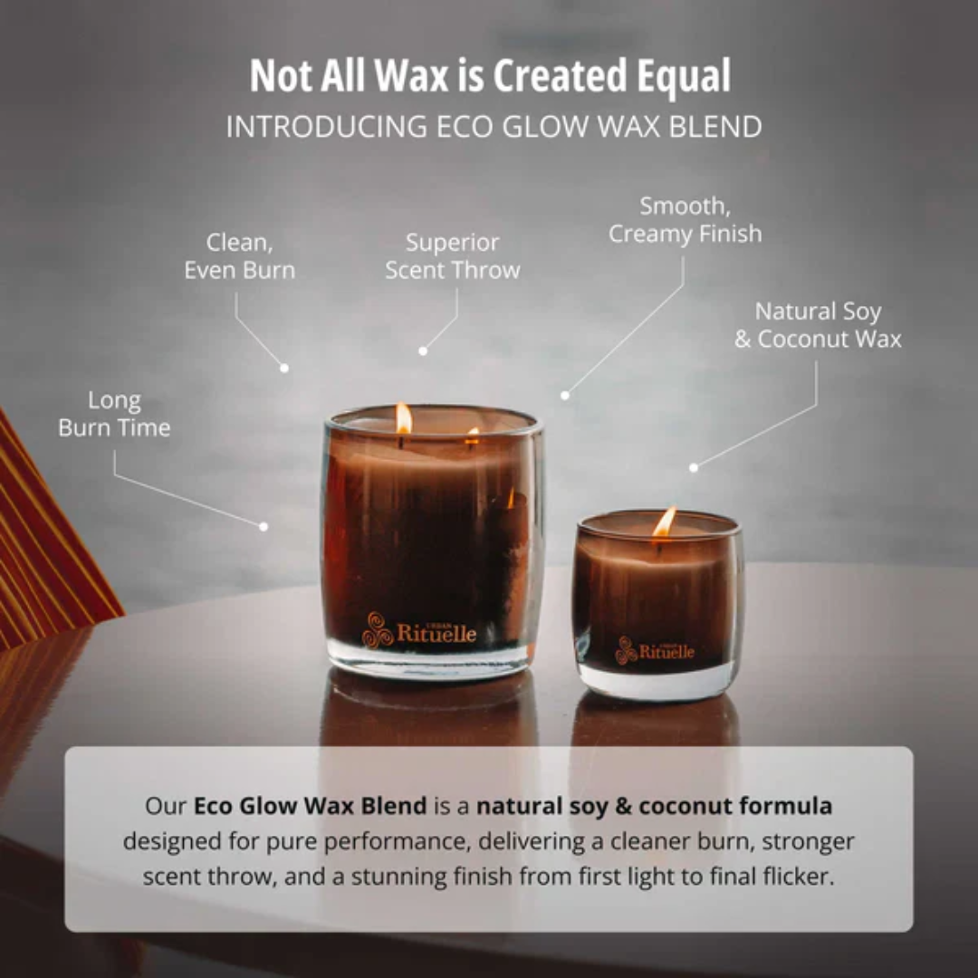 Urban Rituelle Black Amber, Rosewood & Cedar Candle 400g