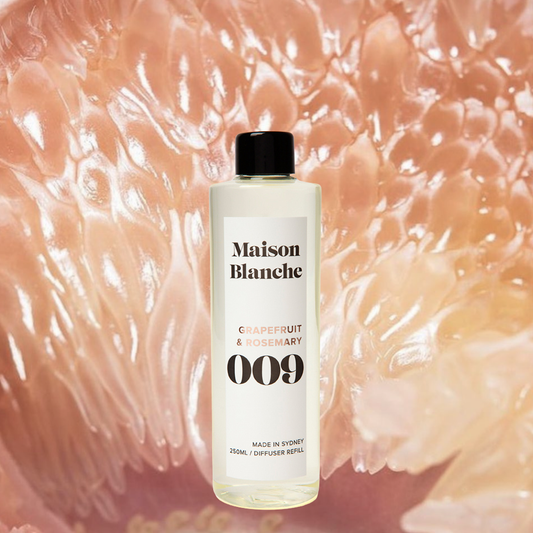 Maison Blanche 009 Grapefruit & Rosemary Diffuser Refill 250mL – official Maison Blanche product image 3