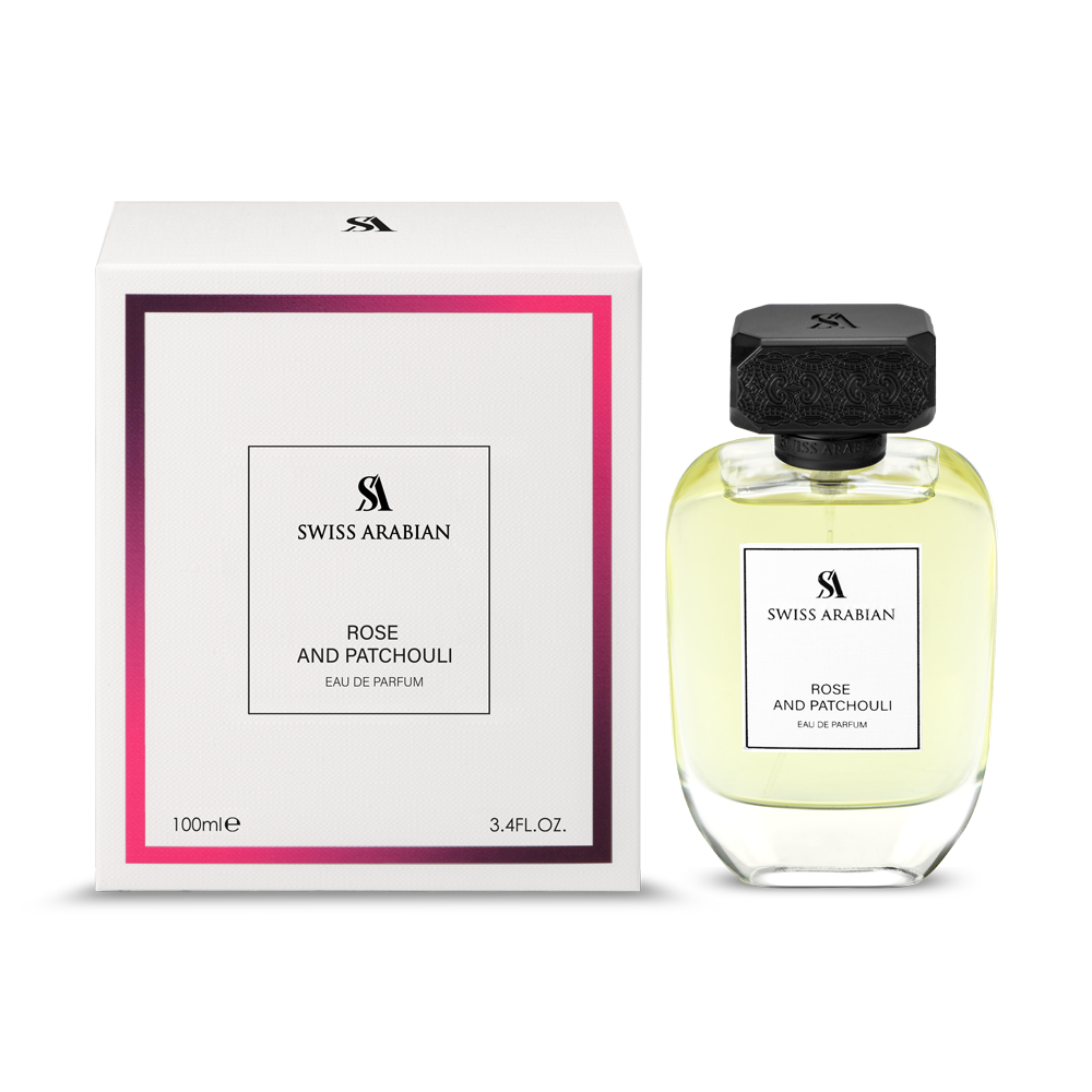 Swiss Arabian Rose And Patchouli Eau de Parfum Floral Woody 100mL image 3