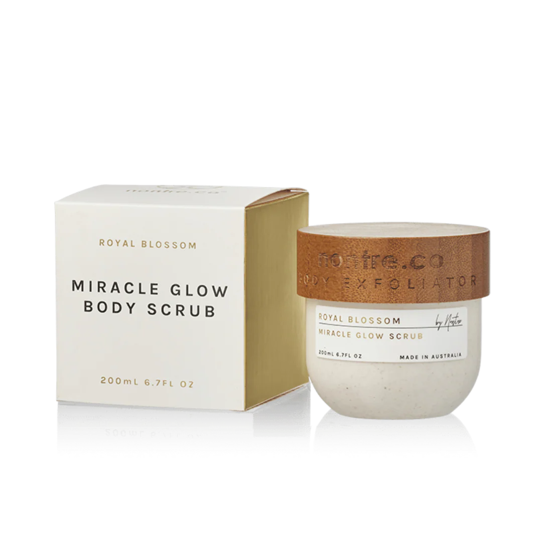 Nontre.co Miracle Glow Body Scrub Royal Blossom 200mL