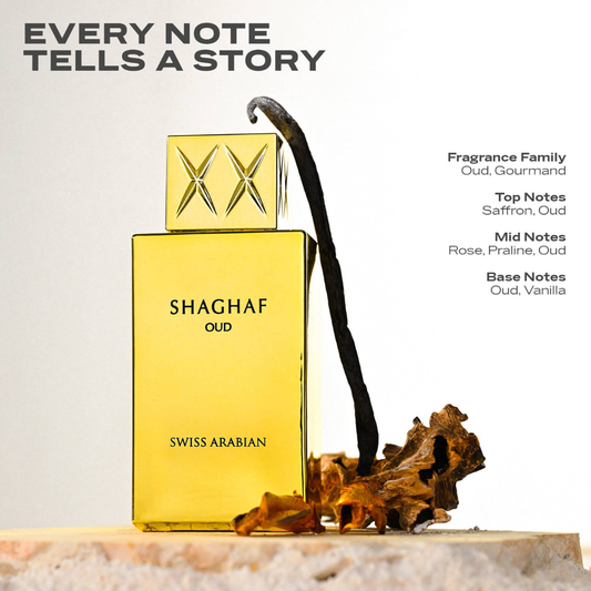 SWISS ARABIAN Shaghaf Oud Eau de Parfum 75mL