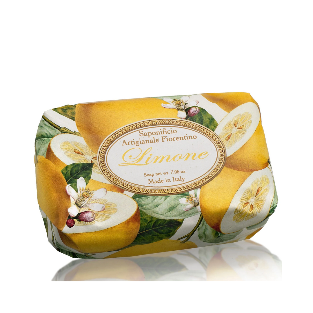Saponificio Artigianale Fiorentino Lemon Bar Soap Set of 12 x 200g