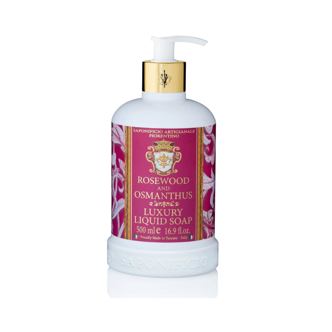Saponificio Artigianale Fiorentino Hand Wash Rosewood & Osmanthus 500mL