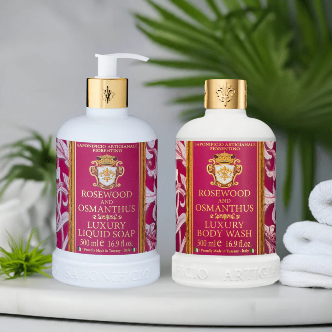 Saponificio Artigianale Fiorentino Hand Wash Rosewood & Osmanthus 500mL
