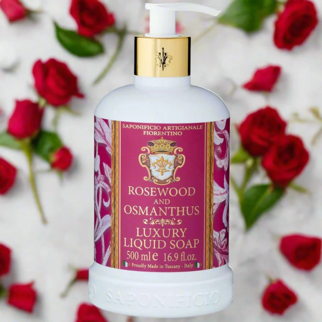 Saponificio Artigianale Fiorentino Rosewood & Osmanthus Hand Wash Bundle Set 3 x 500ml