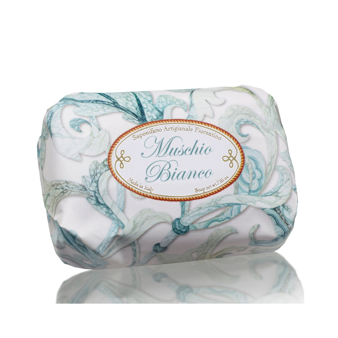 Saponificio Artigianale Fiorentino White Musk Bar Soap Set of 12 x 200g