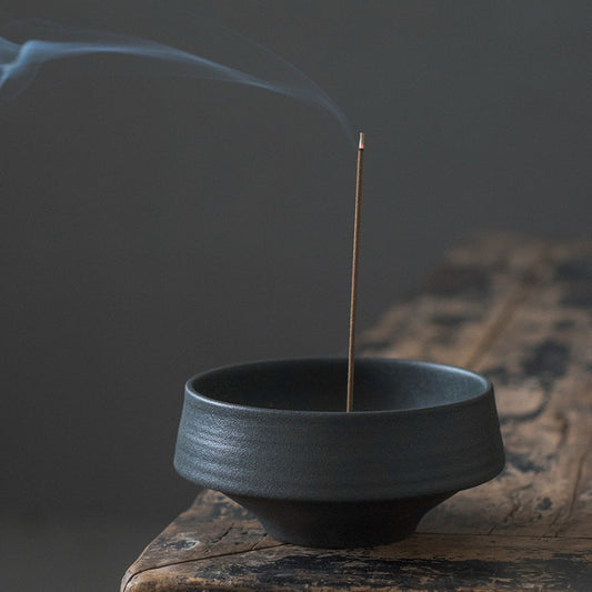 Handmade Japanese Ceramic Zen Incense Burner - The Gift Company