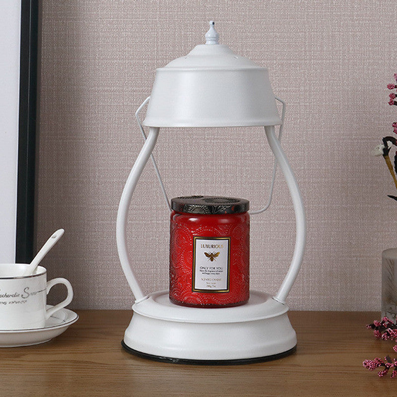 Retro Black Candle Warmer Lamp for Bedroom & Living Room - The Gift Company