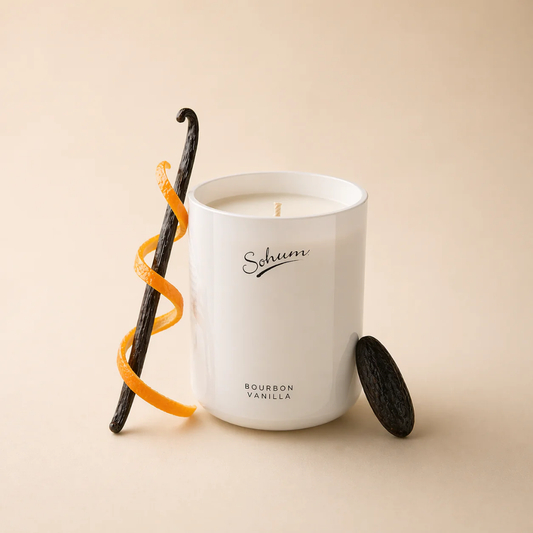 Sohum Bourbon Vanilla Signature Candle 420g - The Gift Company