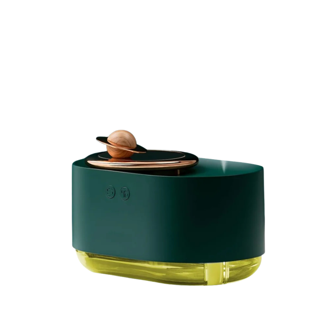 Spray Humidifier with Diffuser & Night Light Rotating Planet Design 300mL
