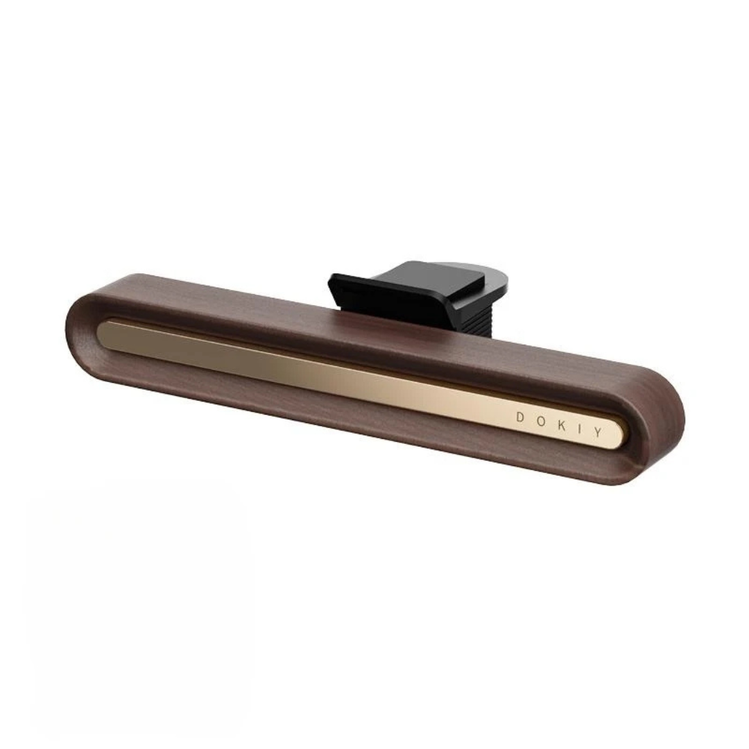 Tesla Car Vent Clip Fragrance Diffuse Wood Grain Design