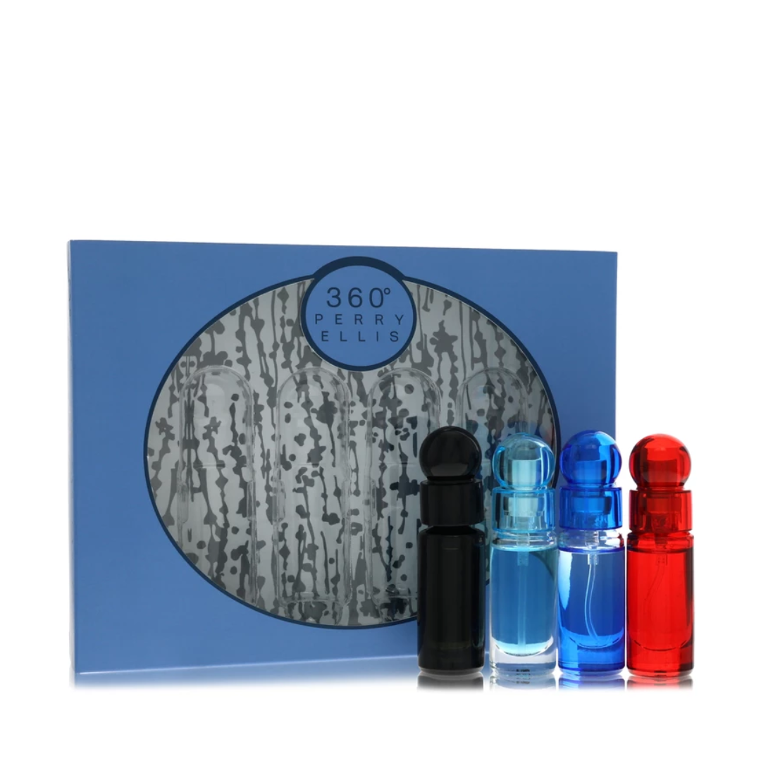 Perry Ellis 360 Men Travel Gift Set 4 x 7.5mL