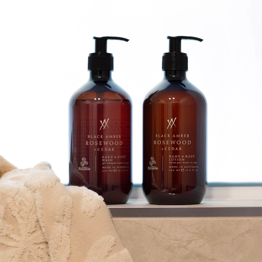 Urban Rituelle Black Amber, Rosewood & Cedar Hand & Body Lotion 500ml - The Gift Company