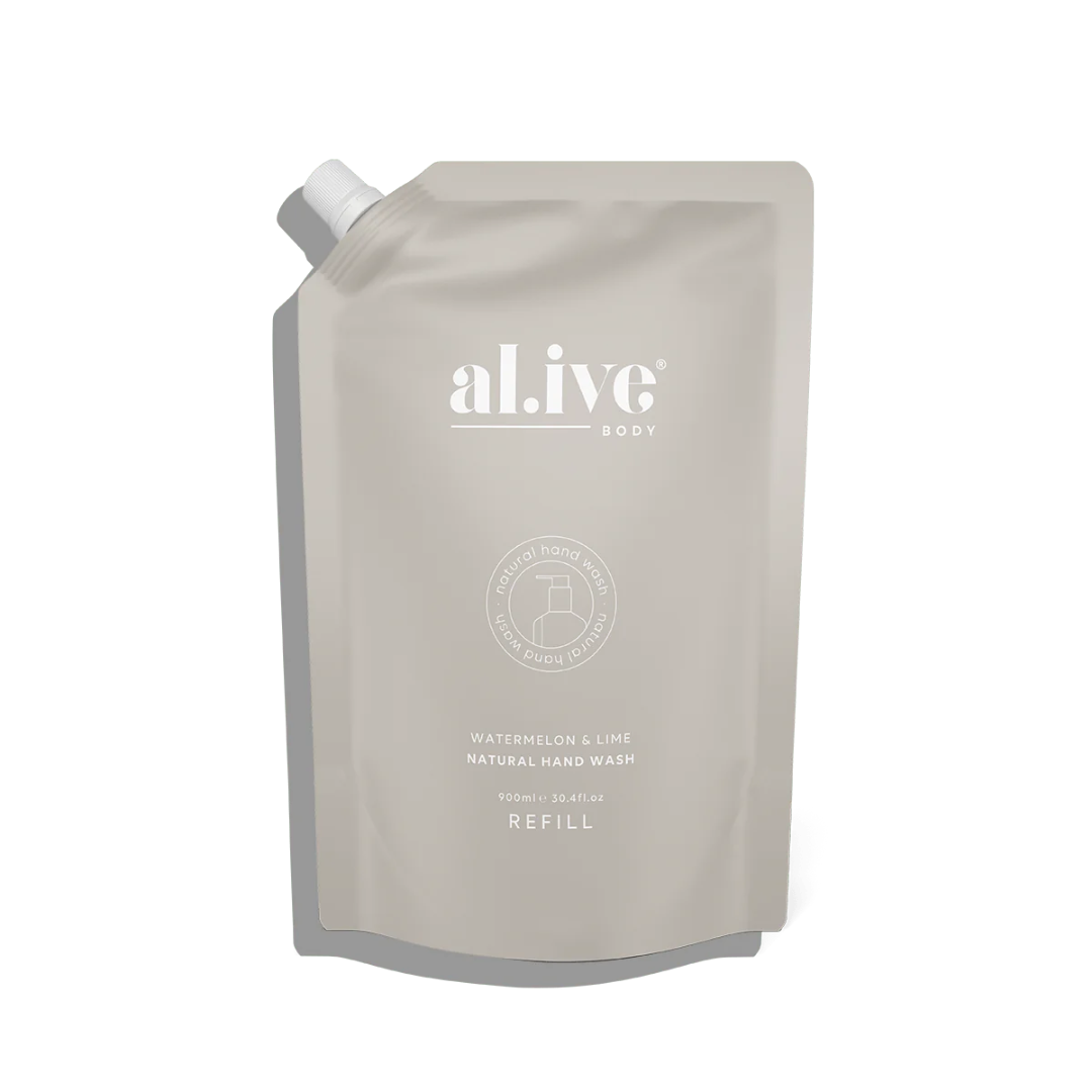 al.ive Hand & Body Wash Watermelon & Lime Refill 900mL