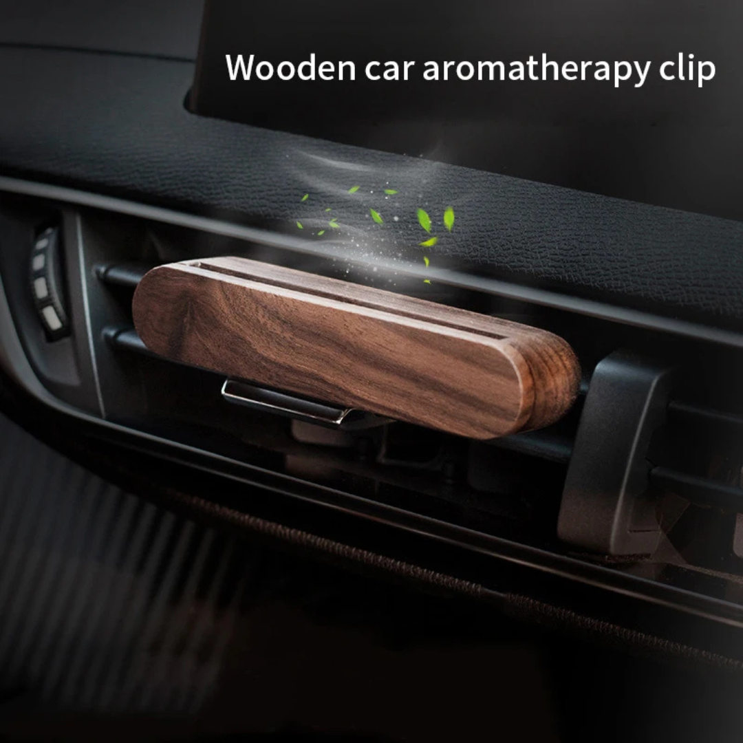 Wood Car Air Freshener Universal Vent Clip Diffuser
