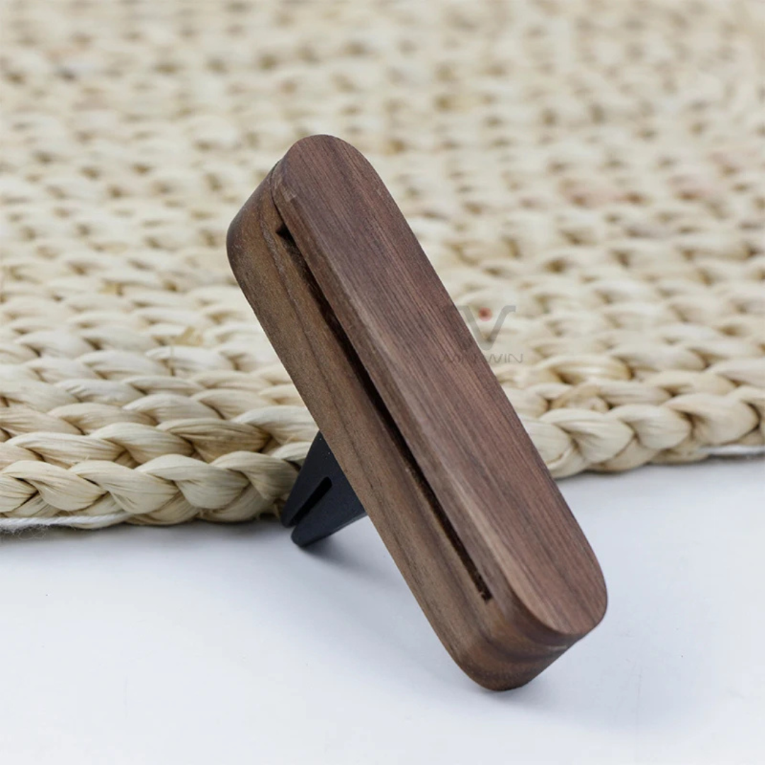 Wood Car Air Freshener Universal Vent Clip Diffuser