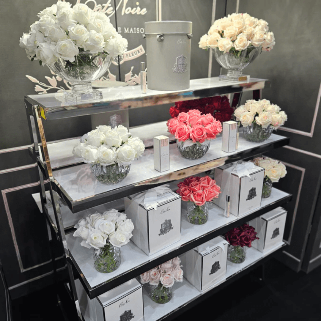 Air Freshener - Côte Noire - Côte Noire Luxury Round 13 Rose Bud Bouquet - French Pink - The Gift Company