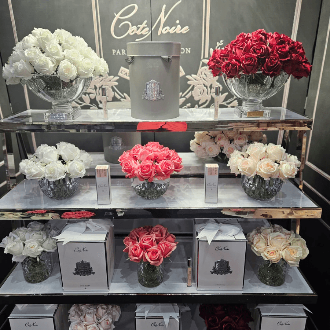 Air Freshener - Côte Noire - Côte Noire Luxury Round 13 Rose Bud Bouquet - French Pink - The Gift Company