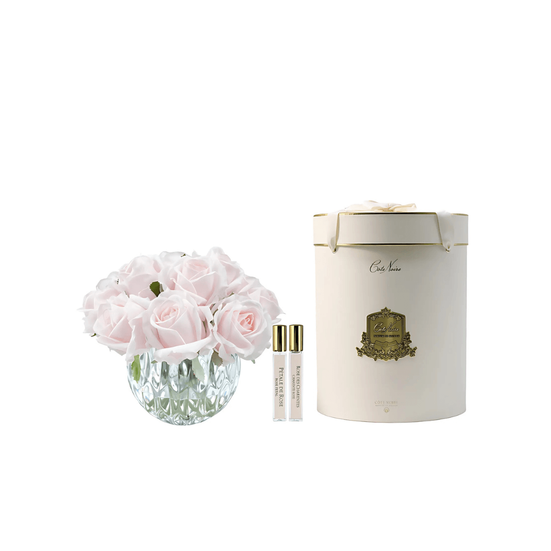 Air Freshener - Côte Noire - Côte Noire Luxury Round 13 Rose Bud Bouquet - French Pink - The Gift Company