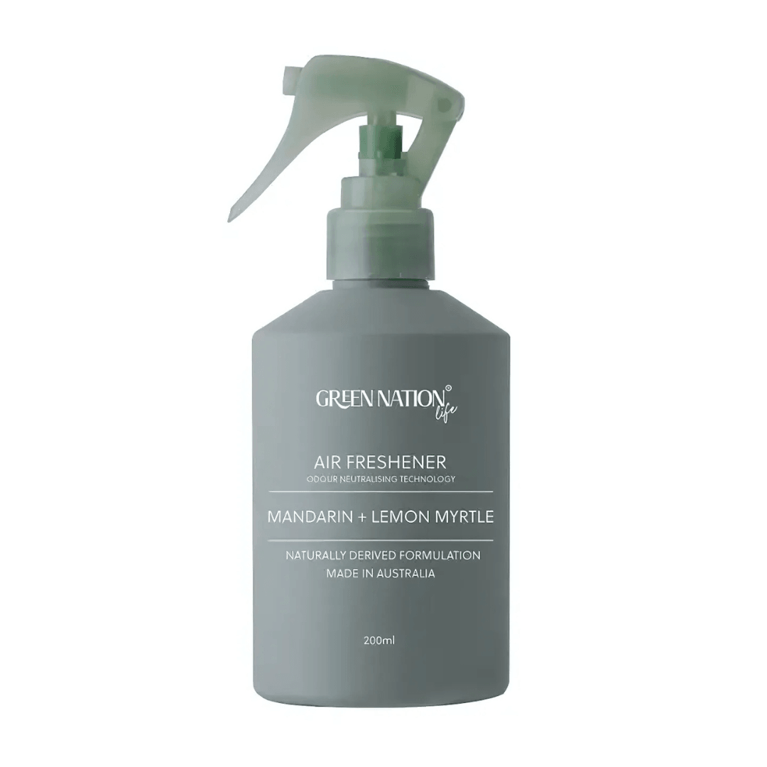 Air Freshener - Green Nation Life - Green Nation Life Air Freshener 200mL - Mandarin & Lemon Myrtle - The Gift Company